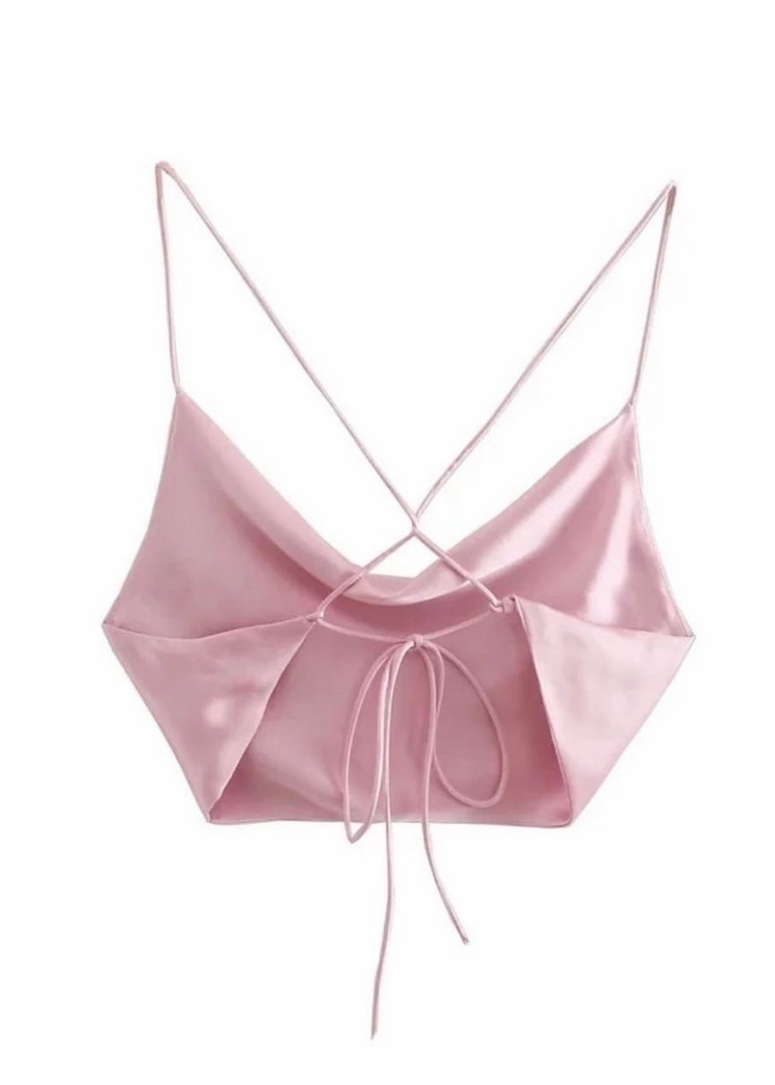 Top “satin “