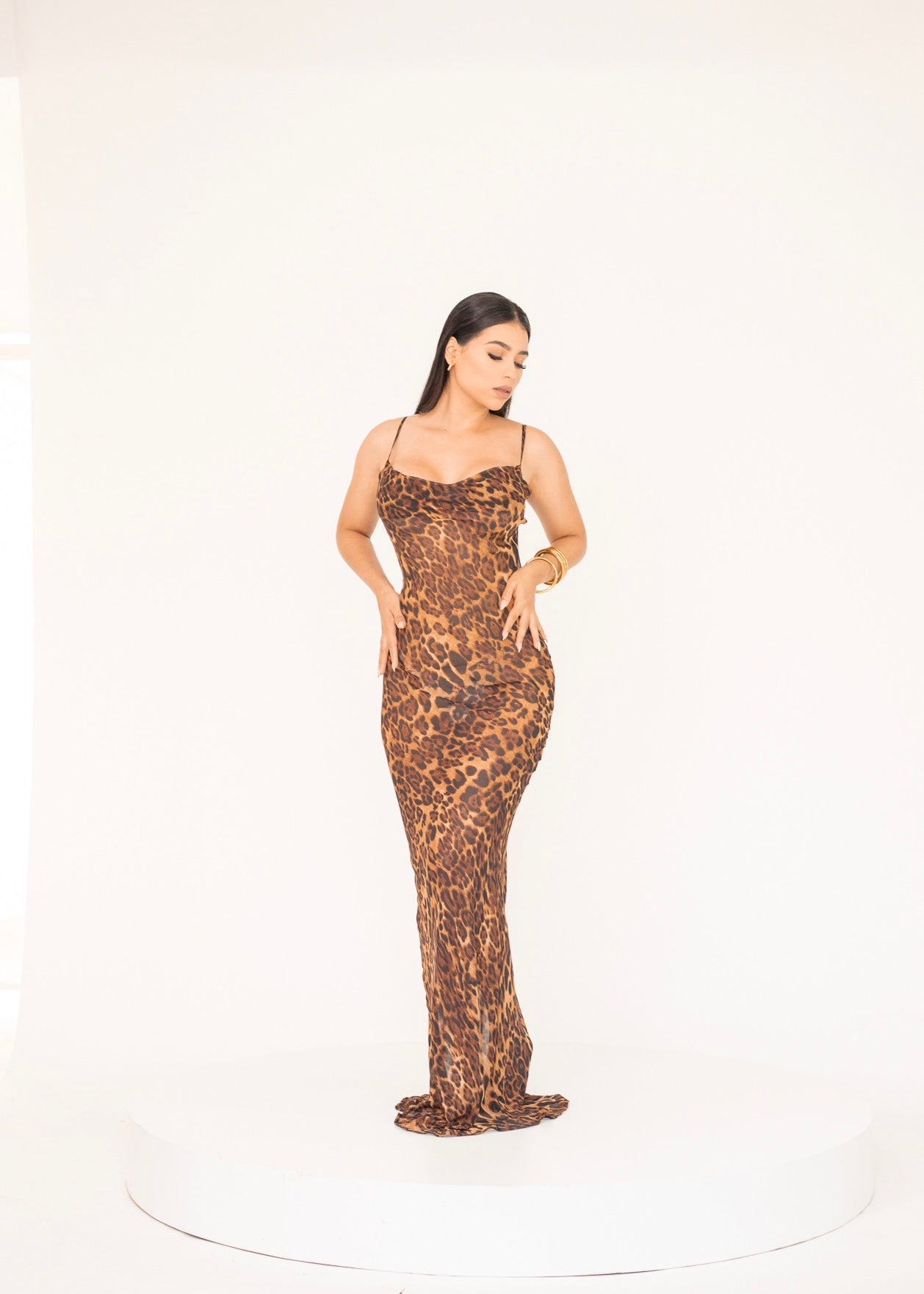 “LEO” Animal print dress