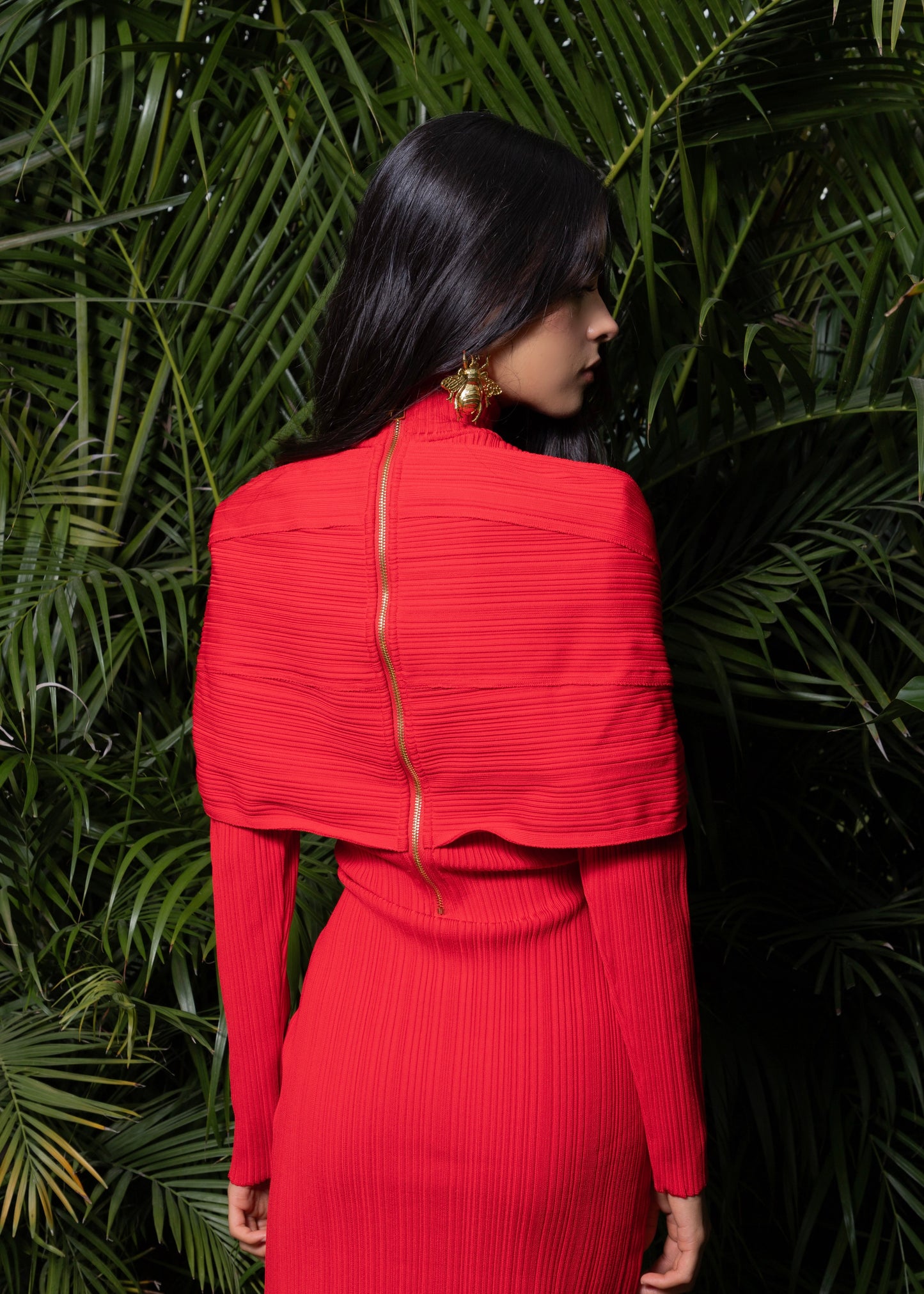 Vestido rojo “HELENA”