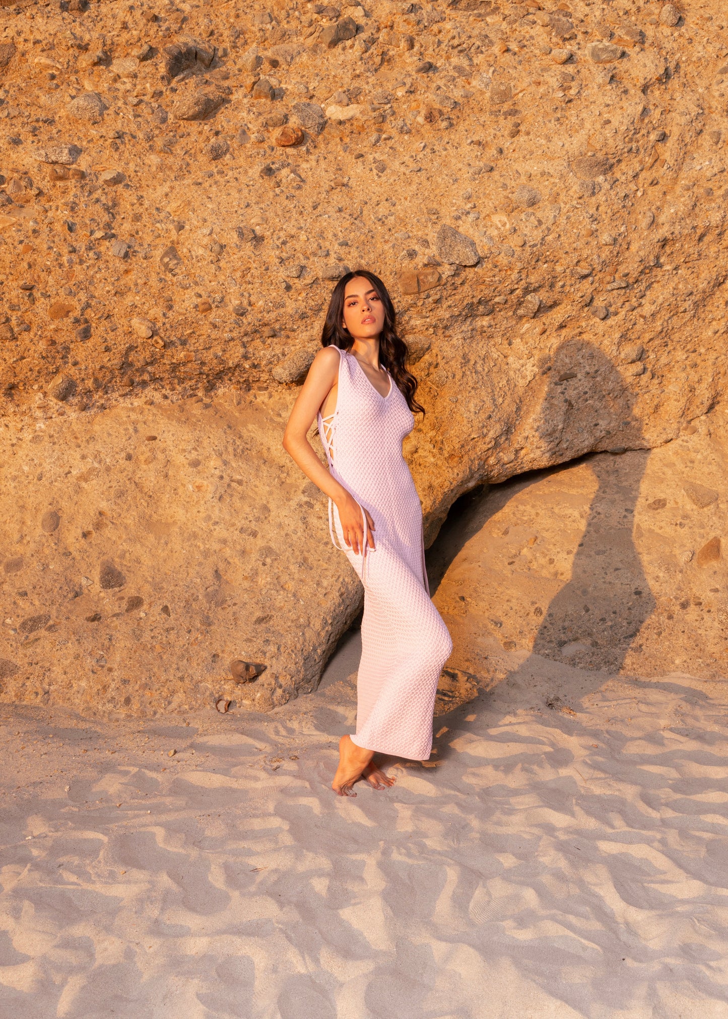 Pink lavander dress