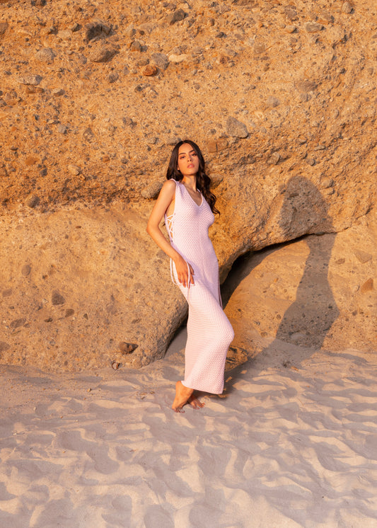 Pink lavander dress